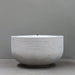Pietro Stoneware Cascade Bubbler Fountain, natural cement, second angle