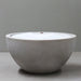 Pietro Stoneware Mini Volcano Bubbler Fountain in natural cement, studio shot
