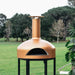 Polito Giotto wood fire pizza oven in copper finish — My Acre