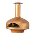 Polito Giotto wood fire oven in Copper on the BTS Stand