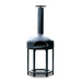 Polito Giotto wood fire oven in Charcoal on the Hexa Stand