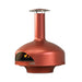 Polito Giotto wood fire oven in Shimmering Rose on the BTS Stand
