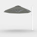 Shadowspec Serenity 3.5m Octagon cantilever umbrella in Charcoal Tweed canopy