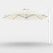Shadowspec Serenity 4.0m Octagon cantilever umbrella in Oyster canopy
