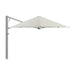 Shadowspec Serenity cantilever umbrella in Alpine Stone canopy