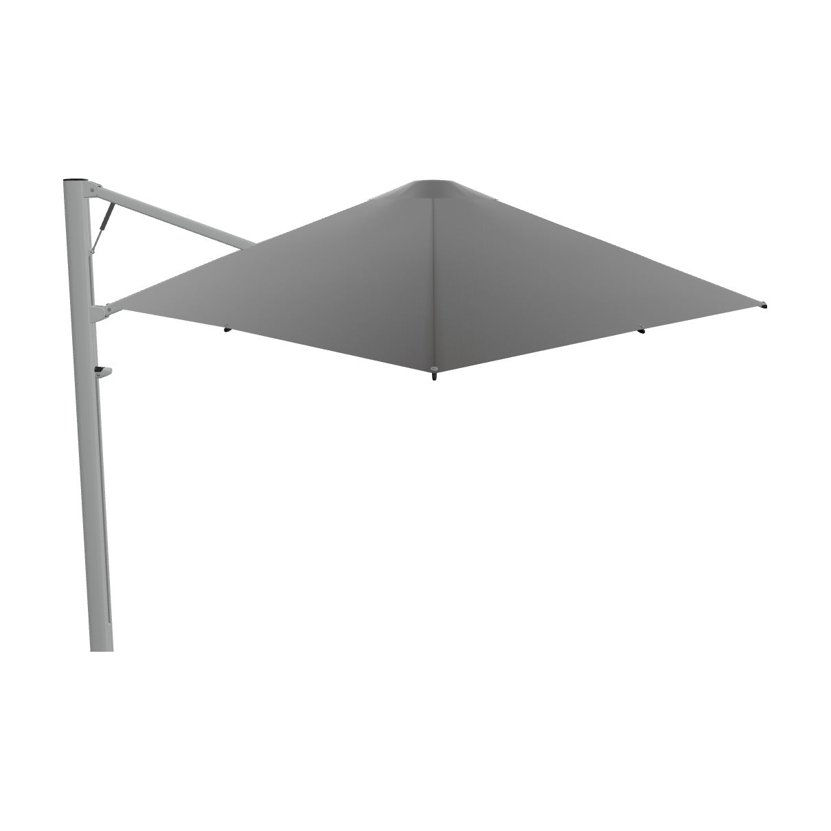 Shadowspec Serenity cantilever umbrella in Black canopy