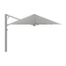 Shadowspec Serenity cantilever umbrella in Charcoal Tweed canopy