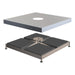 Shadowspec free-standing base for Serenity and Unity, with paver trays and levelling feet