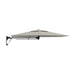 Shadowspec Retreat 2.7m hexagon umbrella in Alpine Stone canopy
