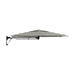 Shadowspec Retreat 2.7m hexagon umbrella in Black and White Stripe canopy