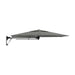 Shadowspec Retreat 2.7m hexagon umbrella in Charcoal Tweed canopy