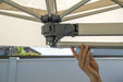 Adjusting the Shadowspec Retreat canopy from underneath