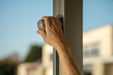 Hand operating the Shadowspec Serenity lift handle