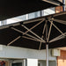 Close-up of the Shadowspec Oasis spigot and centre-pole frame