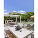 Trendz Burton Concrete Outdoor Fireplace, mini plastered concrete storage