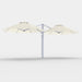 Shadowspec Unity Octagon Duo 7.0m multi-canopy umbrella in Oyster canopy