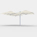 Shadowspec Unity Trio 6.0m cantilever umbrella in Oyster canopy
