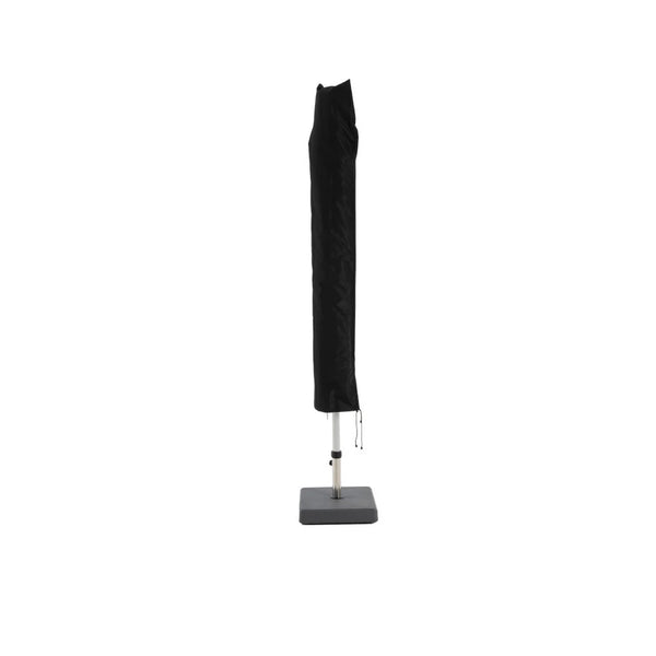 Weathershield centrepost umbrella cover, black waterproof fabric for the Villa 3m Octagonal.