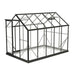 Winter Gardenz 6ft x 10ft polycarbonate greenhouse with black aluminium frame