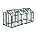 Winter Gardenz 6ft x 16ft polycarbonate greenhouse with black aluminium frame